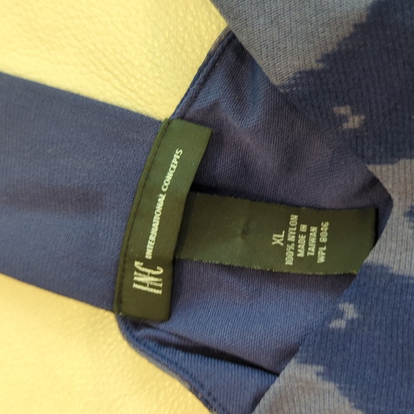 INC International Concepts EUC Rhinestones ladies XL Razorback top - Picture 5 of 7